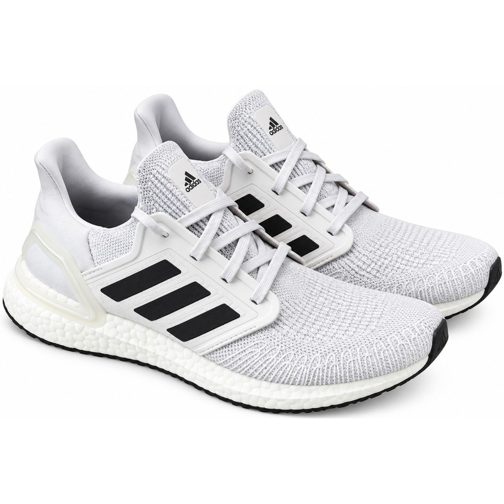 NEW Adidas Ultraboost 20 W Womens Running Shoes White Black EE4394 Size 10
